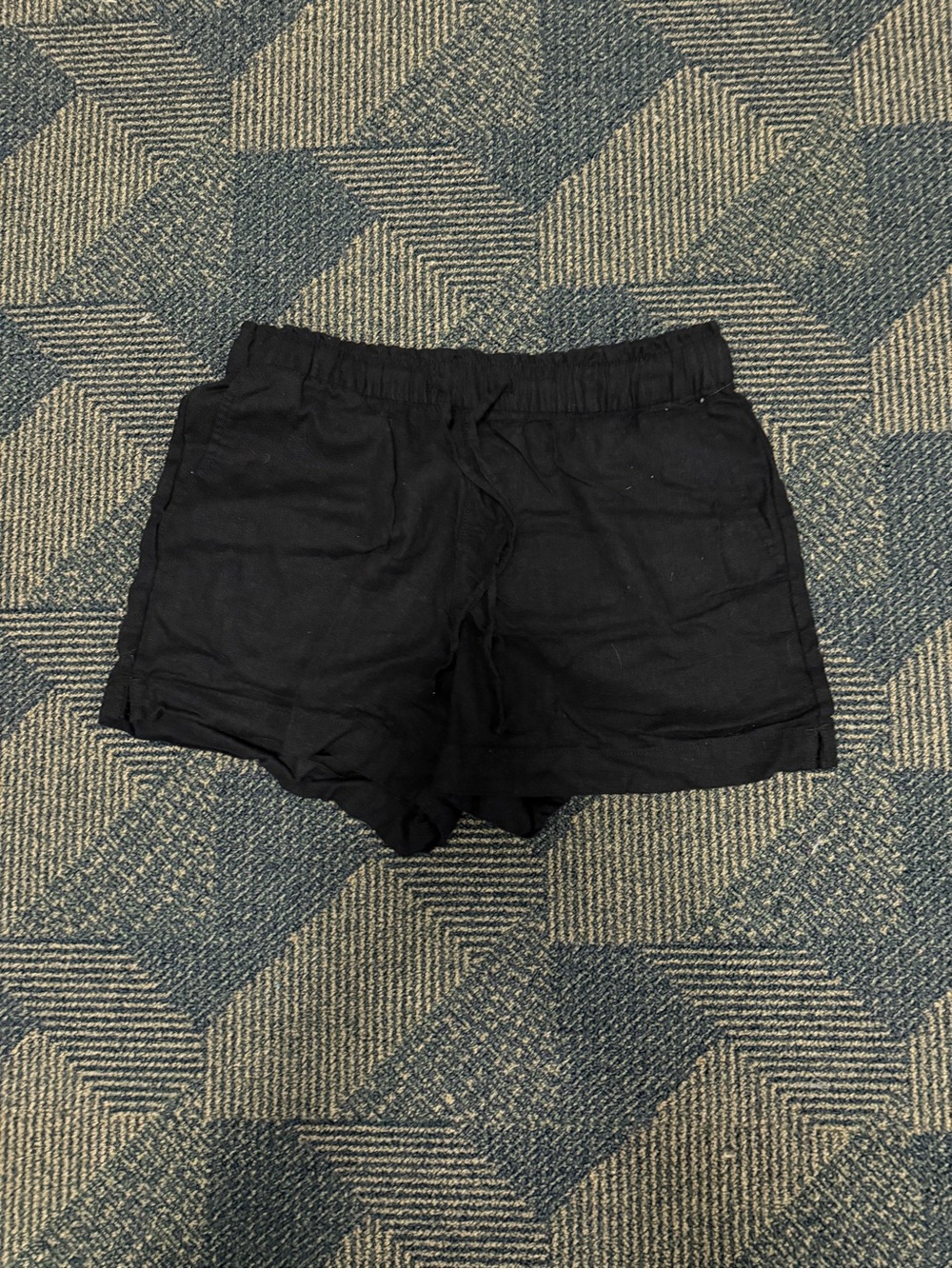 gap linen drawstring shorts